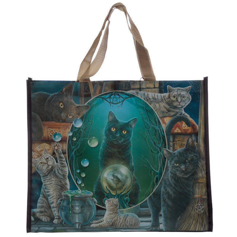 Magic Cat Montage Lisa Parker Reusable Shopping Bag