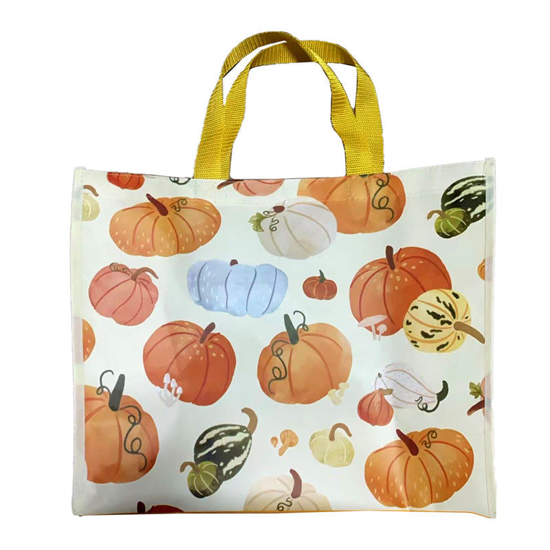 Durable Reusable Shopping Bag - Autumn Harvest