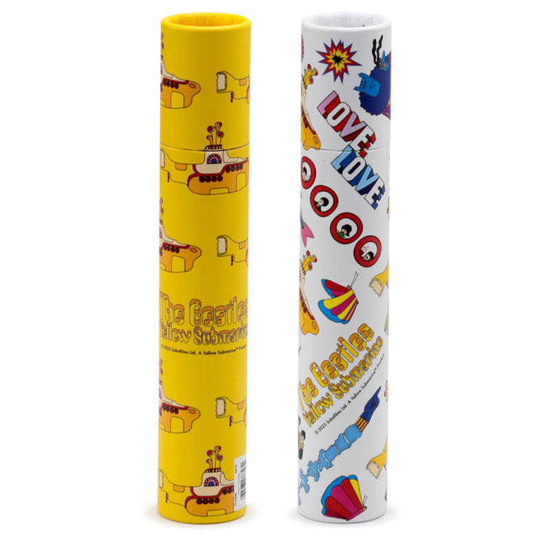 Fun Kids Large Colouring Pencil Tube - The Beatles Yellow Submarine