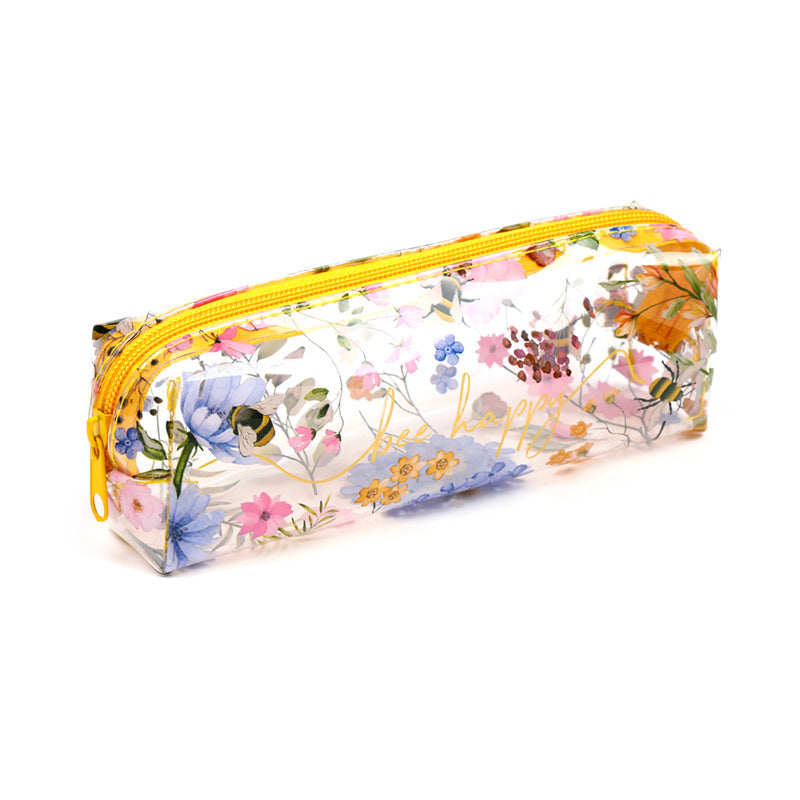 Clear Window Pencil Case - Nectar Meadows