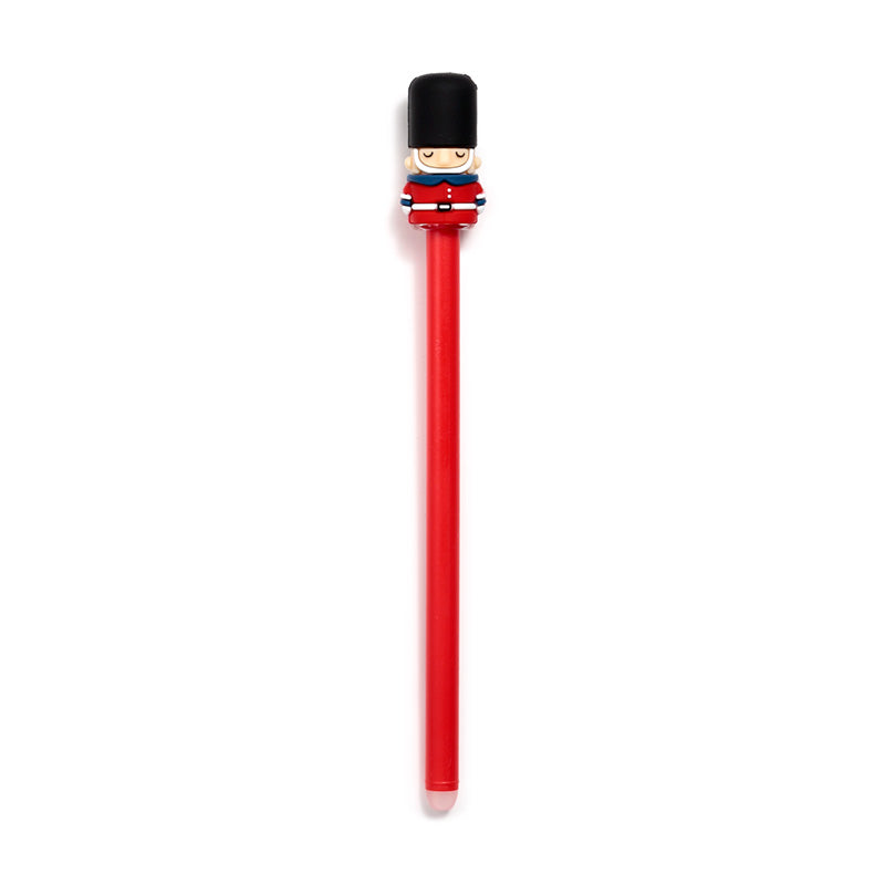 Erasable Pen with PVC Topper - London Guardsman x36