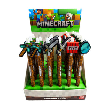 Erasable Pen with PVC Topper - Minecraft Tools