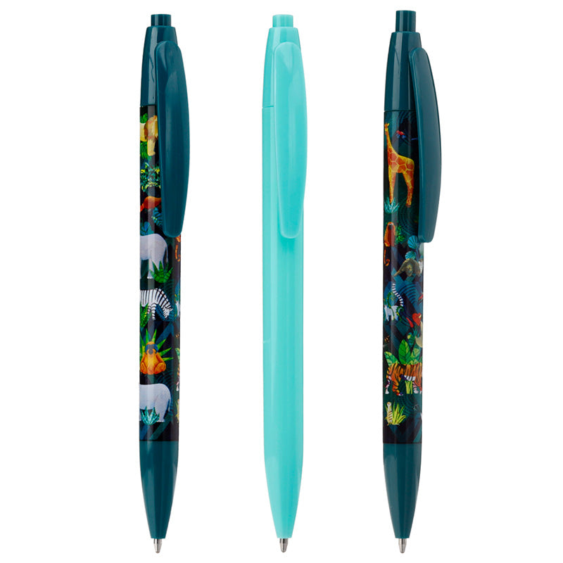 Recycled ABS 3 Piece Pen Set - Animal Kingdom