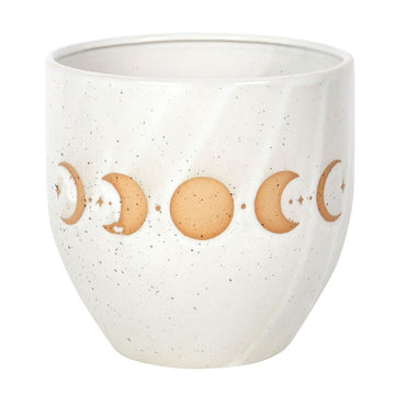 Moon Phase Plant Pot