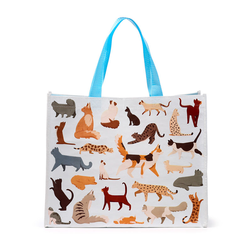 Recycled RPET Reusable Shopping Bag - Feline Fine Cats