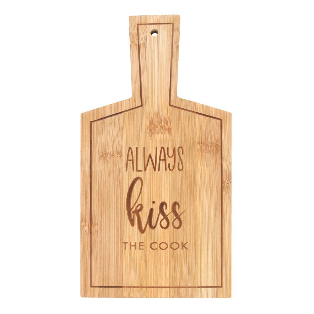 Kiss the Cook Bamboo Serving Board