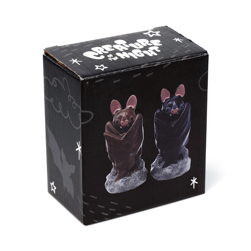 Ceramic Salt & Pepper Set - Bat