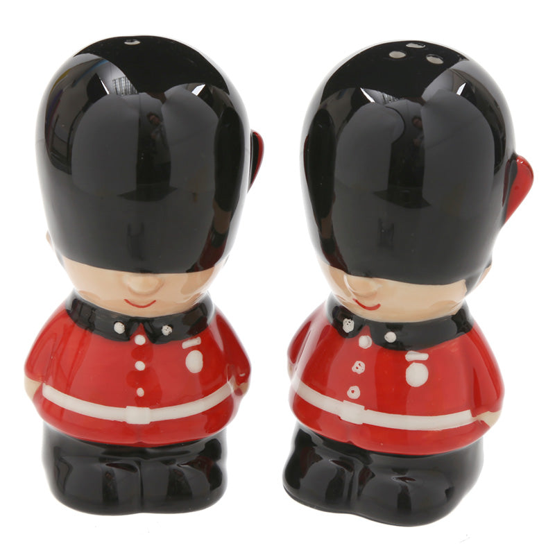 Novelty Guardsman Ceramic Salt and Pepper Set