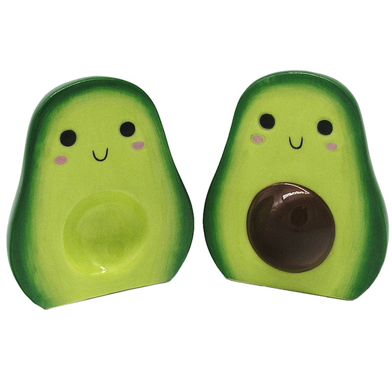 Cute Avocado Salt and Pepper Set