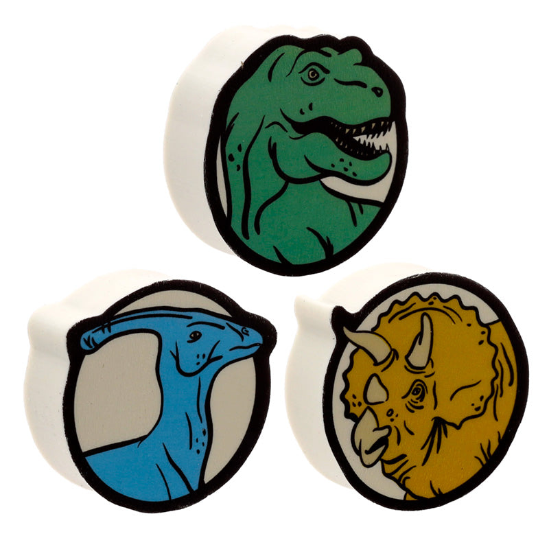 Eraser 3 Piece Set - Dinosauria