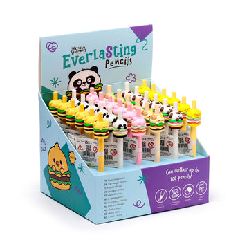 Everlasting Pencil - Foodiemals Cute Hamburger x36