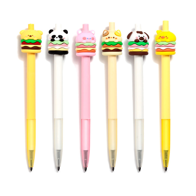 Everlasting Pencil - Foodiemals Cute Hamburger x36