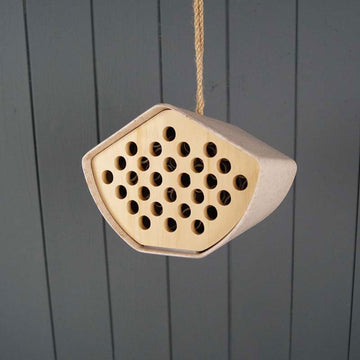 Earthy Sustainable Bee House (16cm)