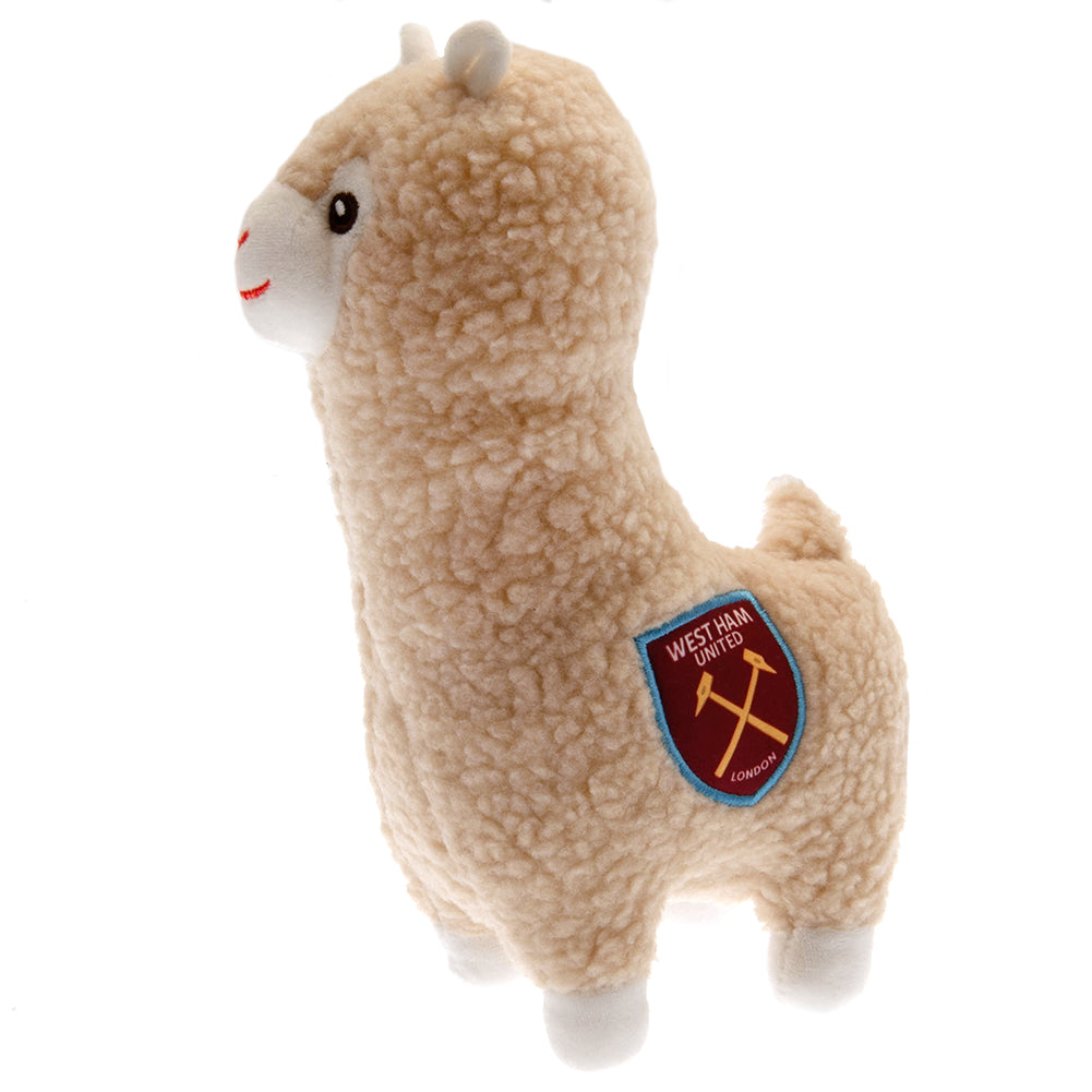 West Ham United FC Plush Llama - Officially licensed merchandise.