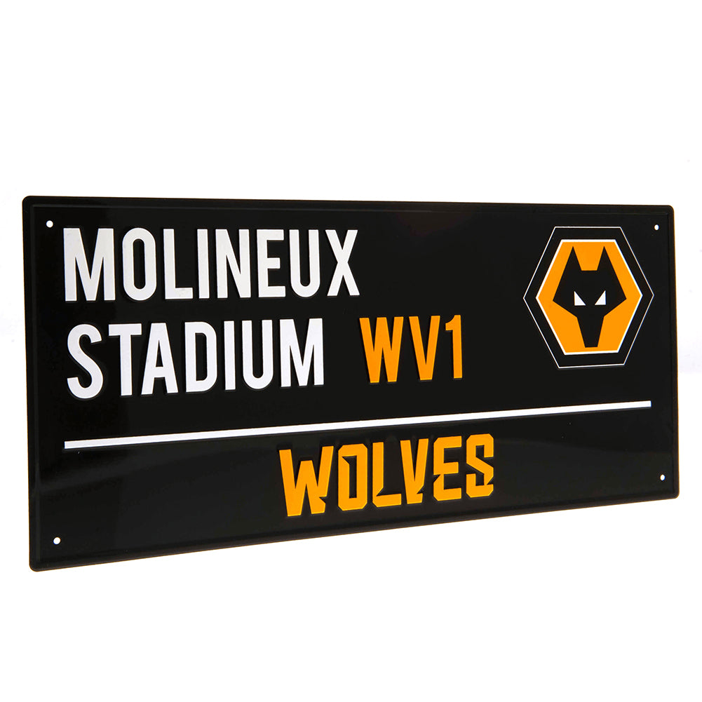 Wolverhampton Wanderers FC Street Sign BK - Officially licensed merchandise.