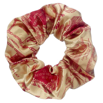 Harry Potter Scrunchie Marauders Map - Officially licensed merchandise.