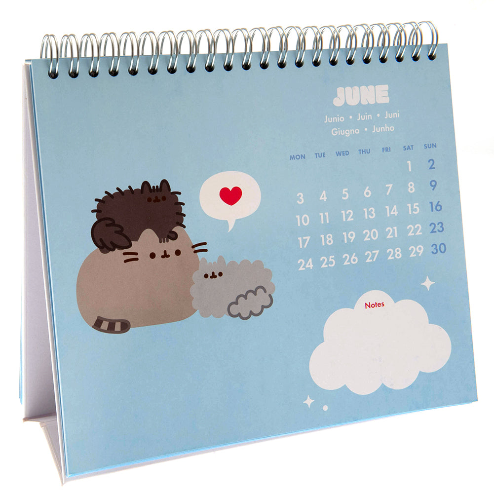 Pusheen Desktop Calendar 2024 Official Merch