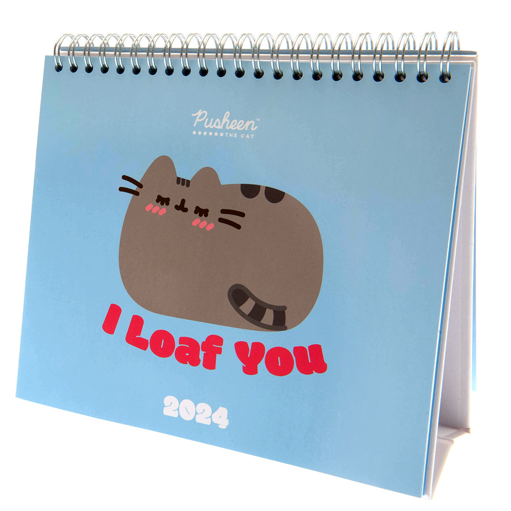 Pusheen Desktop Calendar 2024 Official Merch