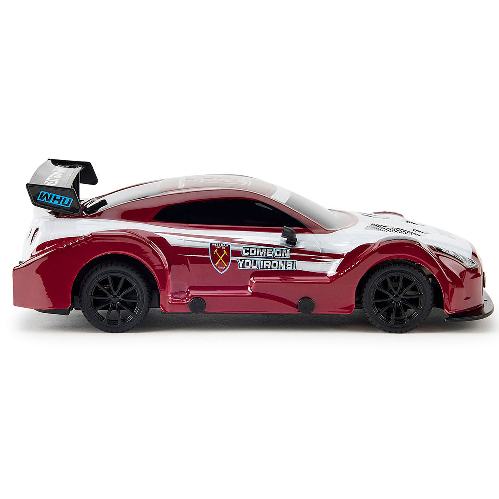 West Ham United FC Radio Control Sportscar 1:24 Scale - Officially licensed merchandise.