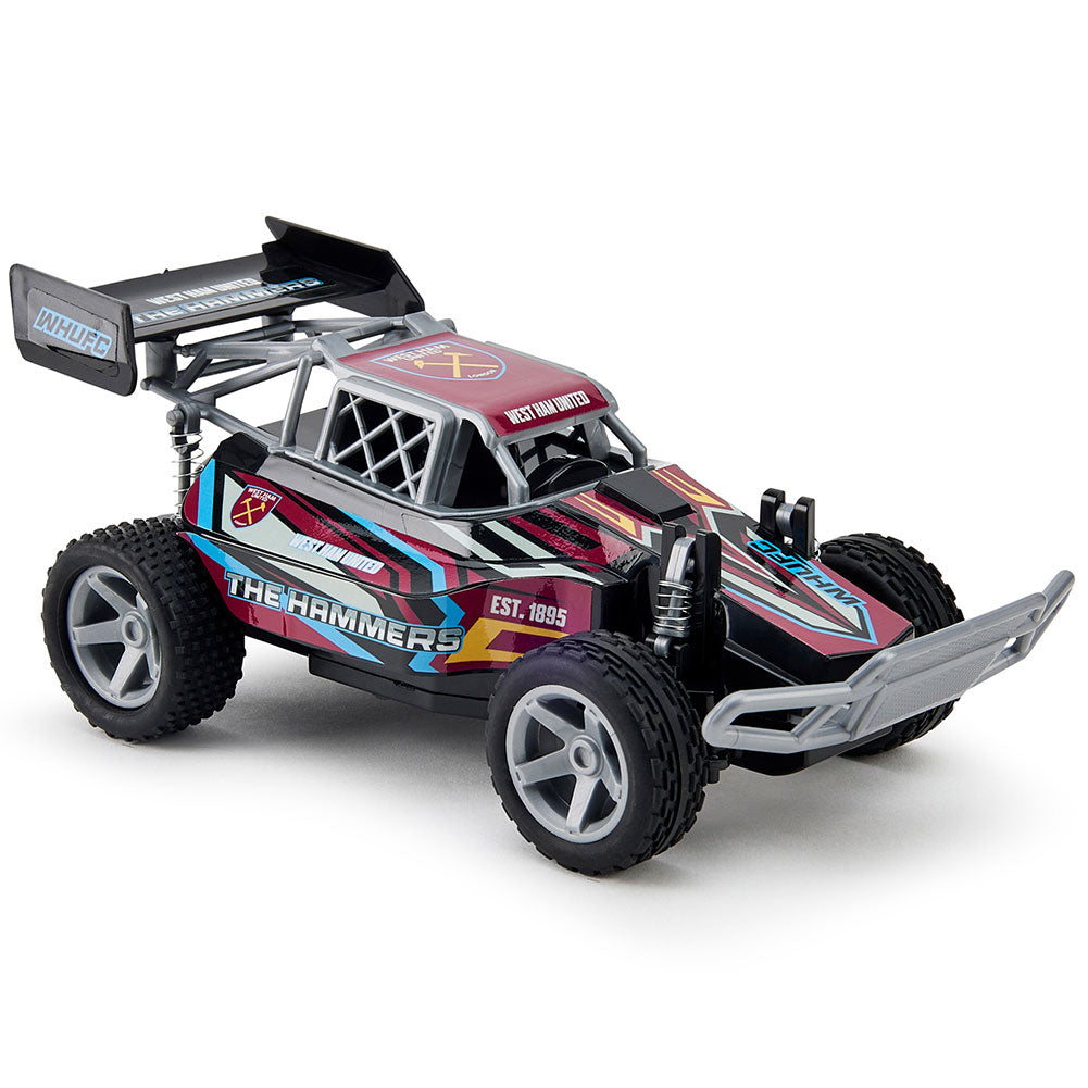 West Ham United FC Radio Control Speed Buggy 1:18 Scale - Officially licensed merchandise.