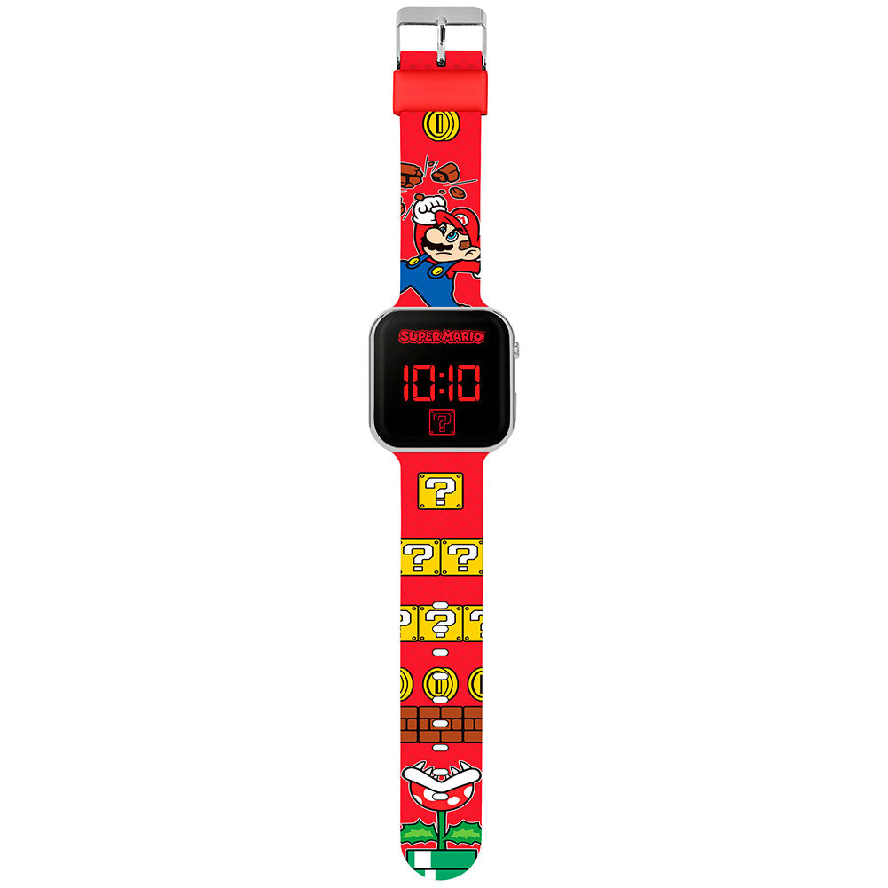 Super Mario Junior LED Watch - Officially licensed merchandise.