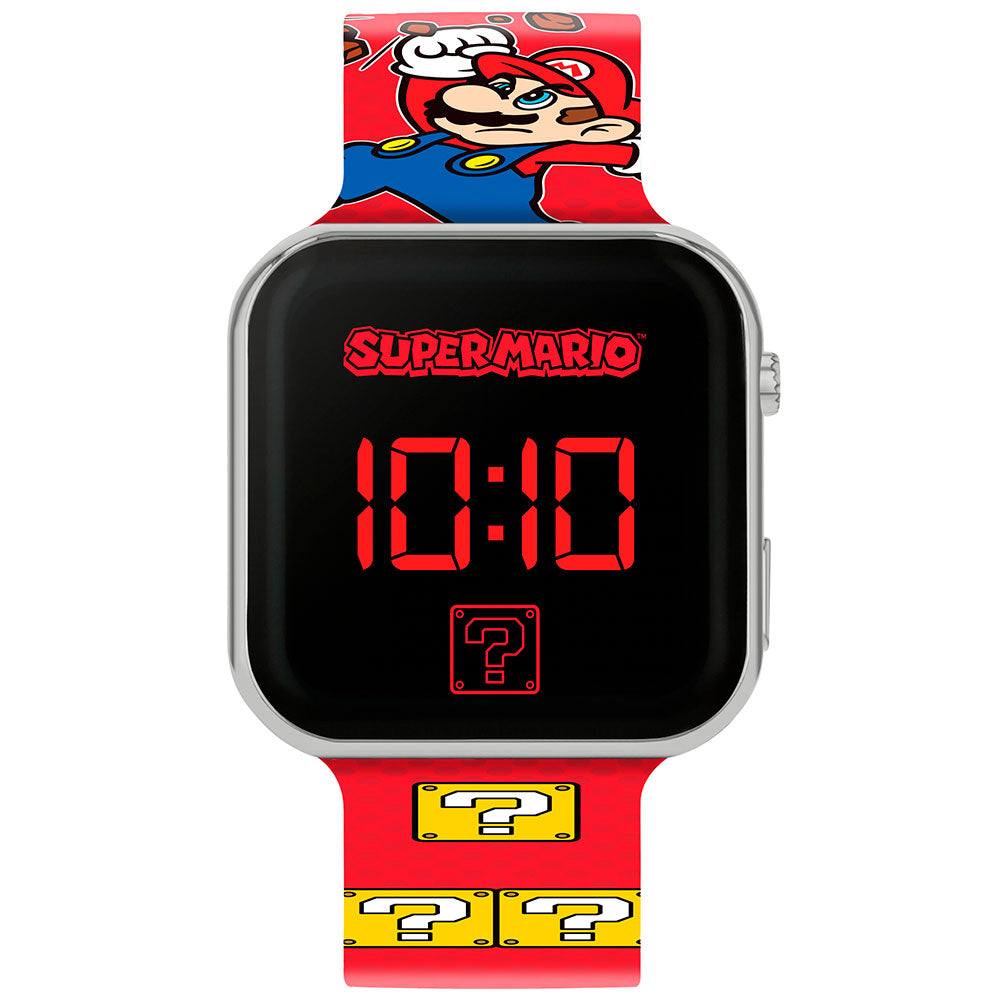 Super Mario Junior LED Watch - Officially licensed merchandise.