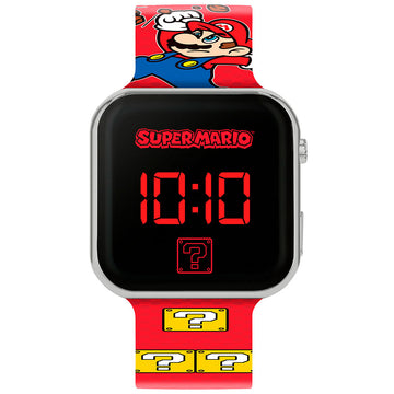 Super Mario Junior LED Watch - Officially licensed merchandise.