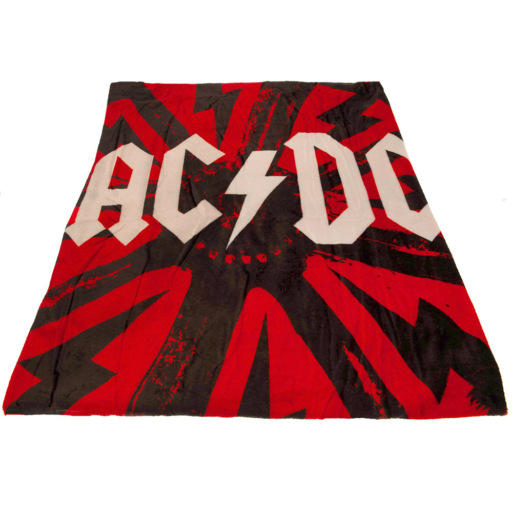 AC/DC Premium Fleece Blanket - Officially licensed merchandise.