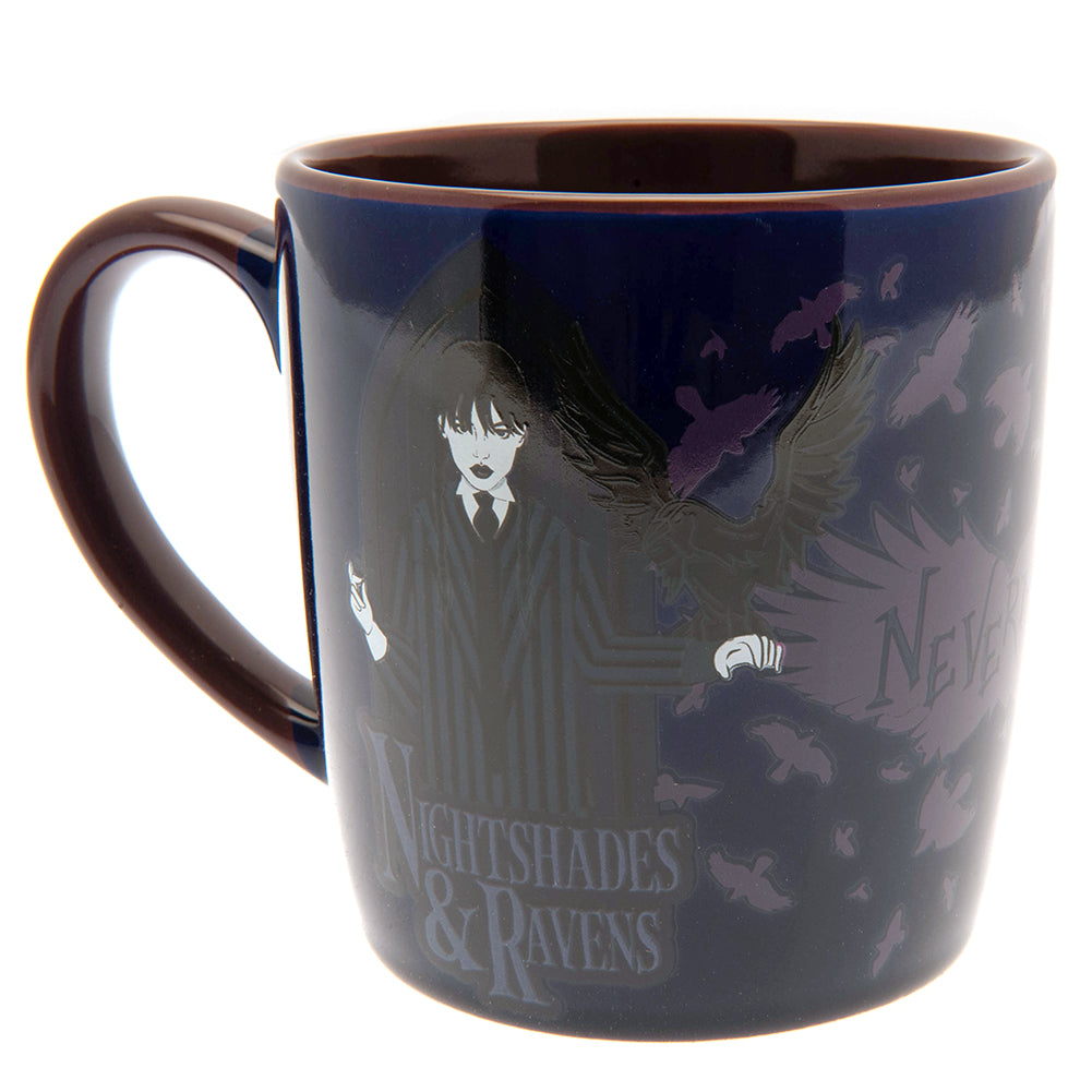 Wednesday Mug & Coaster Gift Tin - Officially licensed merchandise.