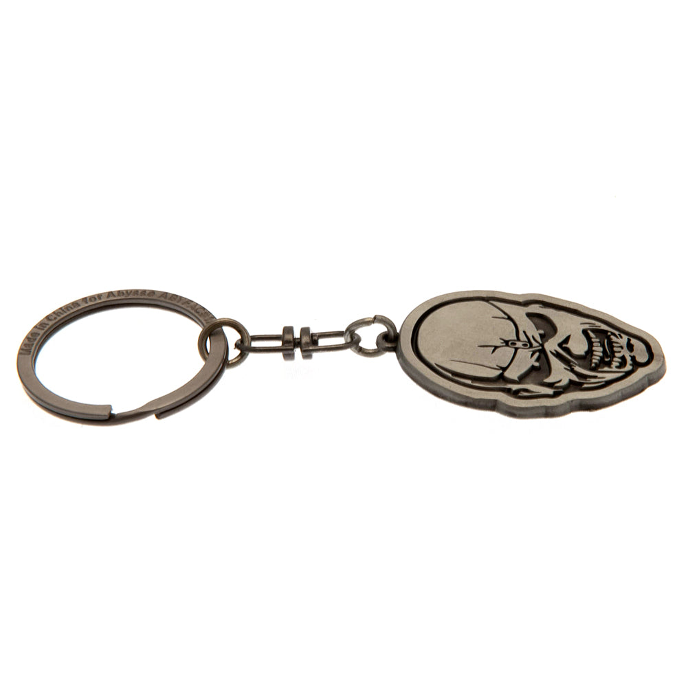 Iron Maiden Metal Keyring - Officially licensed merchandise.