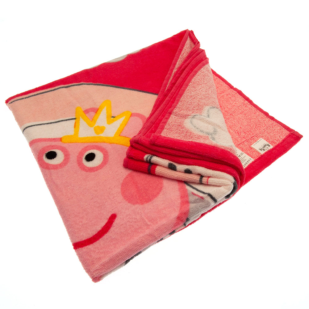 Peppa Pig Towel Unicorn - Officially licensed merchandise.