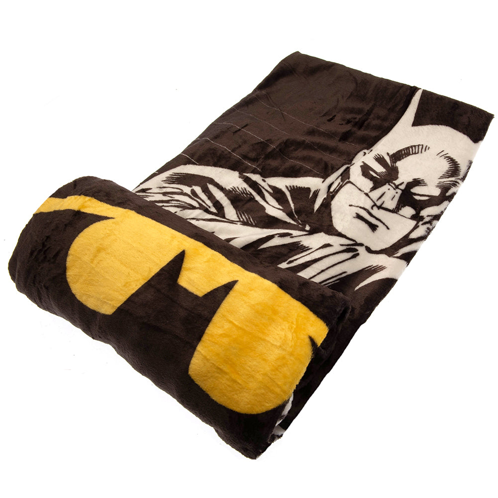 Batman Premium Fleece Blanket - Officially licensed merchandise.