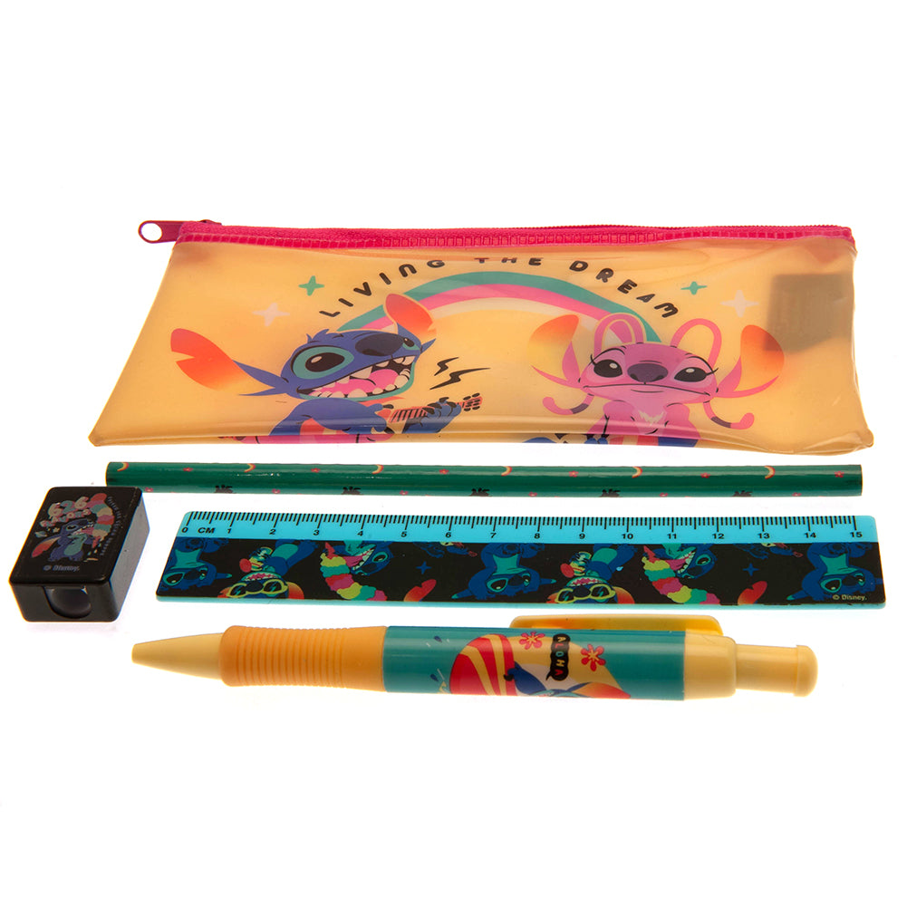 Lilo & Stitch Bumper Stationery Set - Officially licensed merchandise.