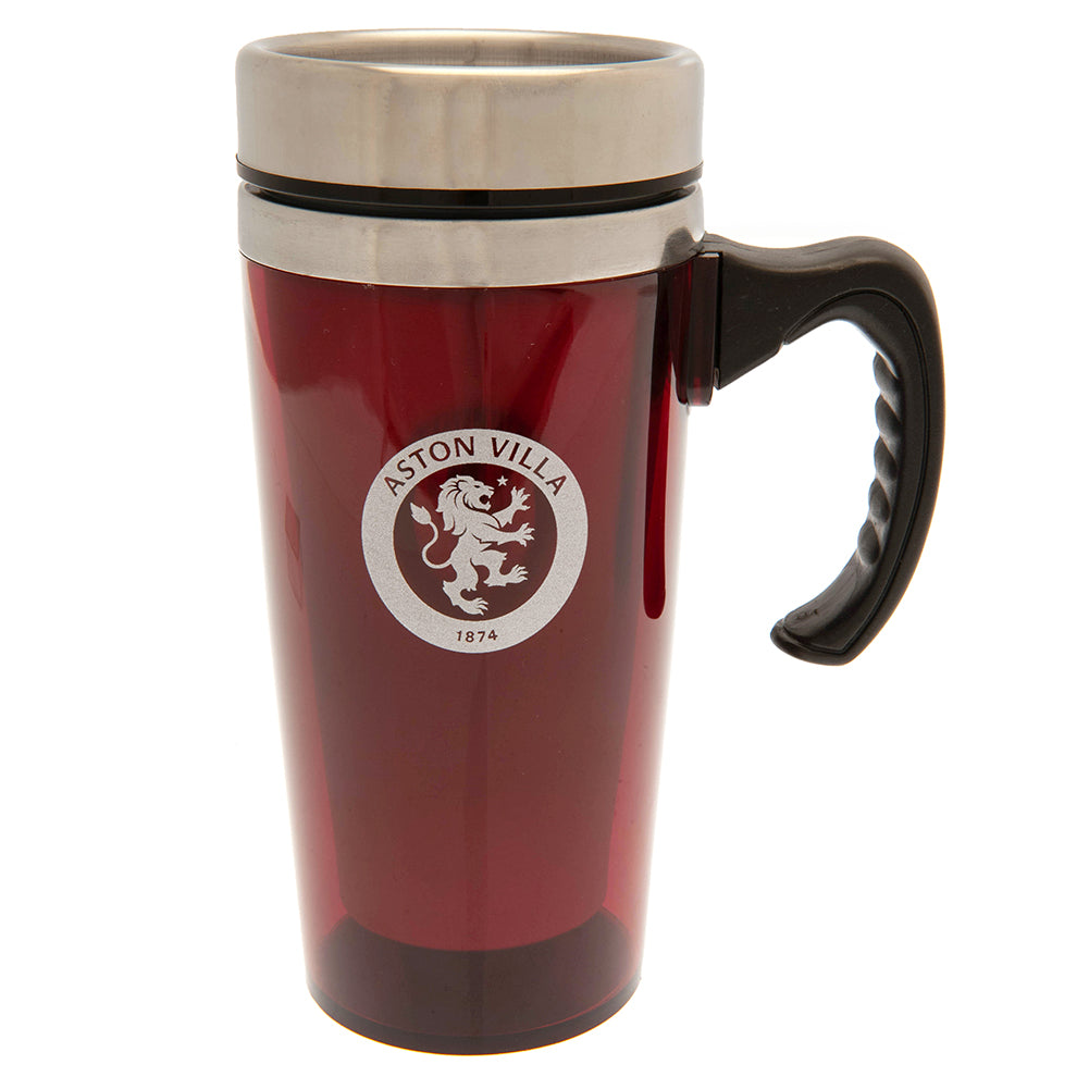 Aston Villa FC Handled Travel Mug