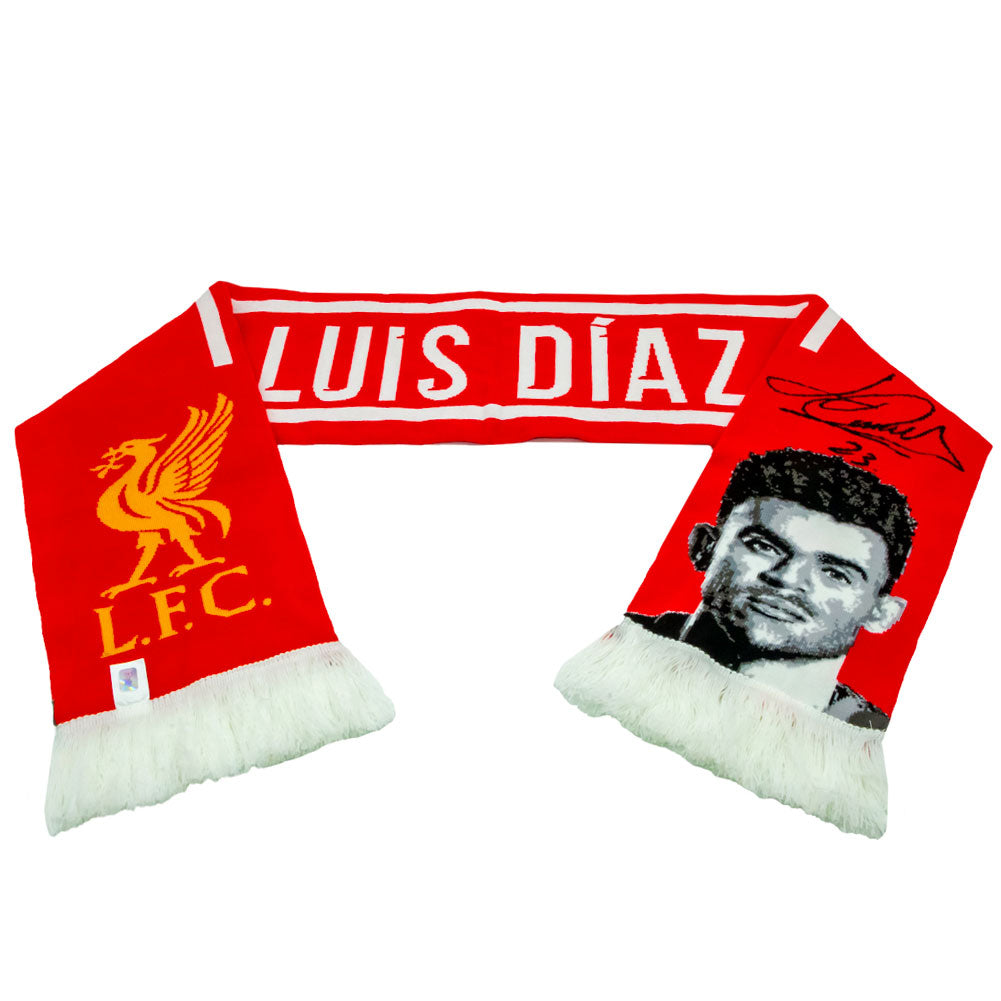 Liverpool FC Luis Diaz Scarf