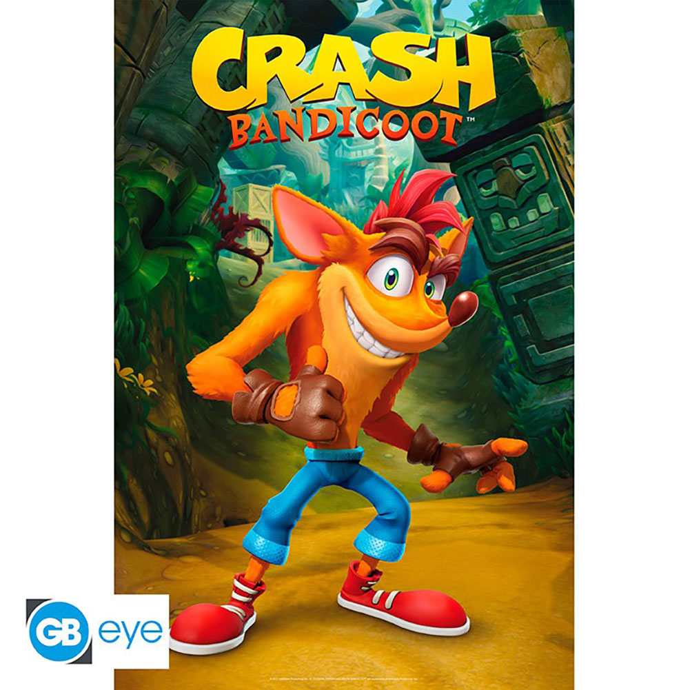 Crash Bandicoot Poster Classic 16