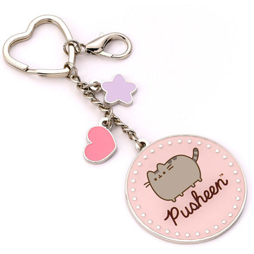 Pusheen Charm Keyring