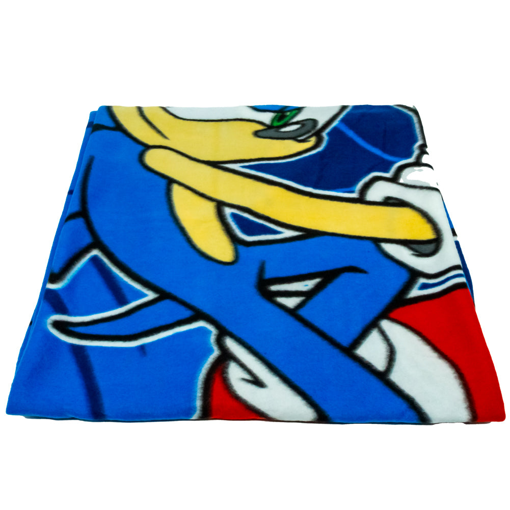 Sonic The Hedgehog Fleece Blanket