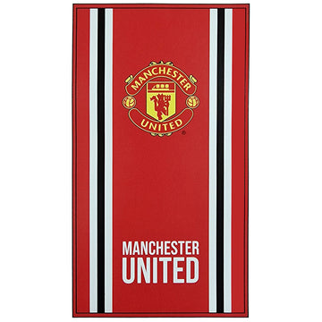 Manchester United FC Core Stripe Towel