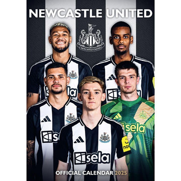 Newcastle United FC A3 Calendar 2025