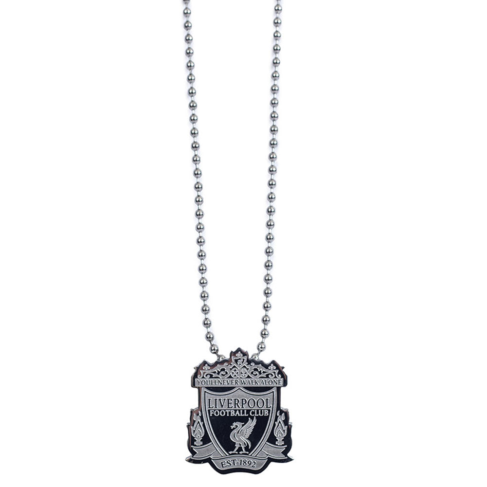 Liverpool FC Stainless Steel Large Pendant & Chain