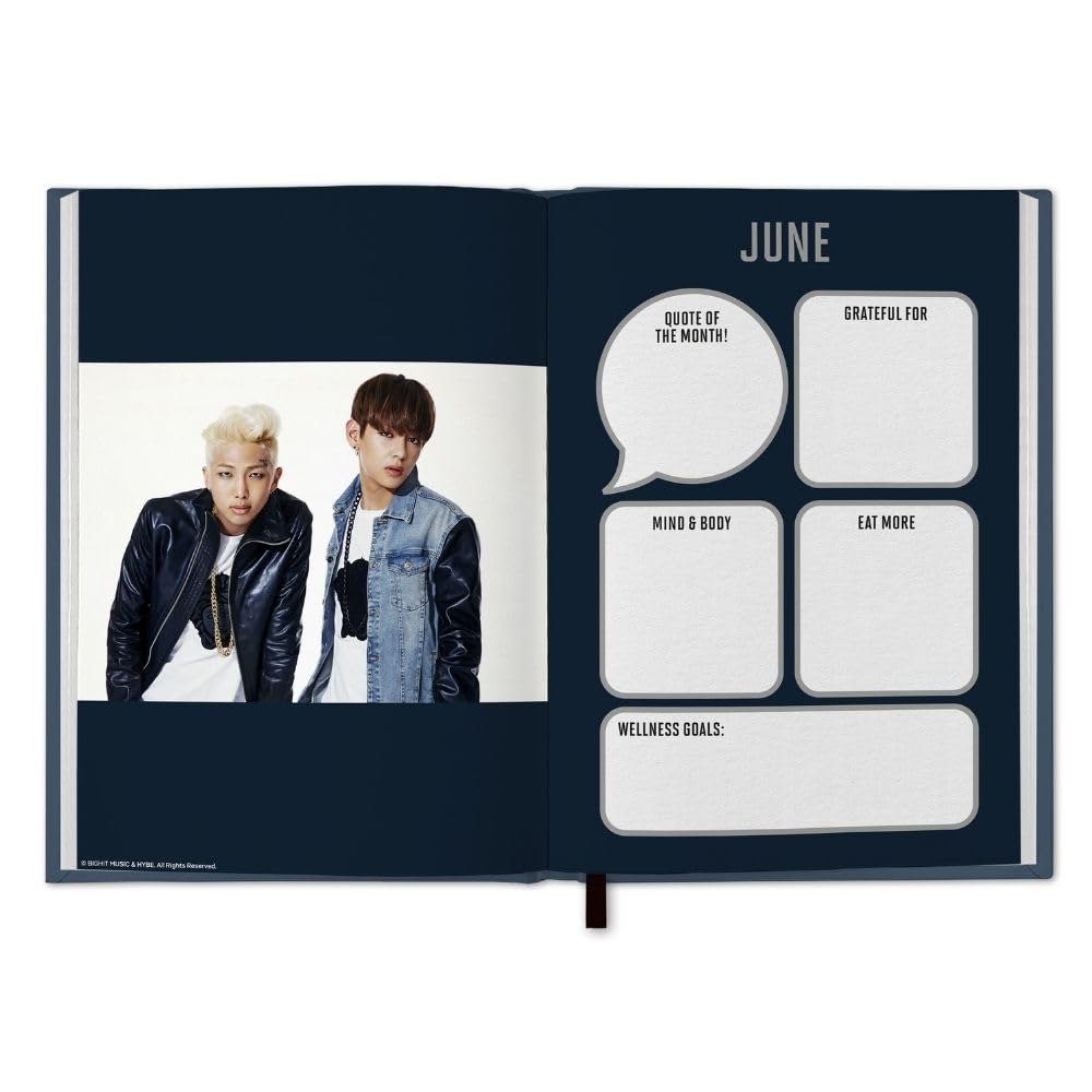 BTS A5 Diary 2025