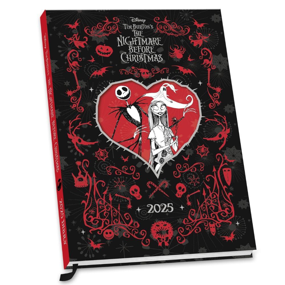 The Nightmare Before Christmas A5 Diary 2025