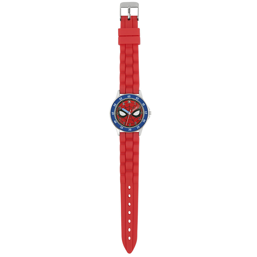 Spider-Man Junior Time Teacher Watch Red