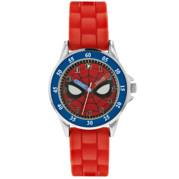 Spider-Man Junior Time Teacher Watch Red