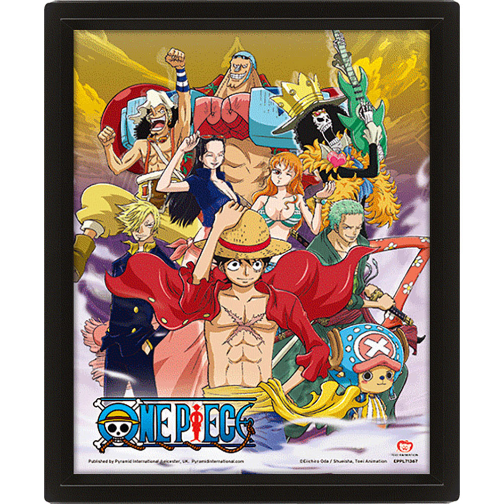 One Piece Framed Victory 3D Picture