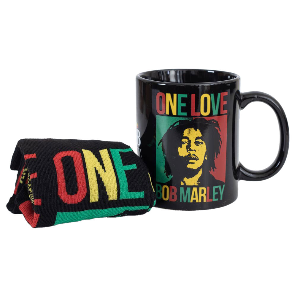 Bob Marley Mug & Sock Set