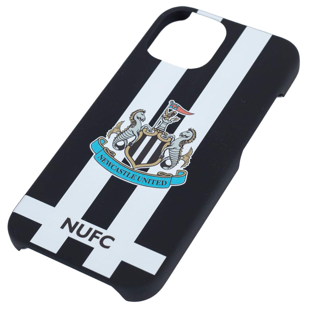 Newcastle United FC iPhone 15 Striped Hard Case