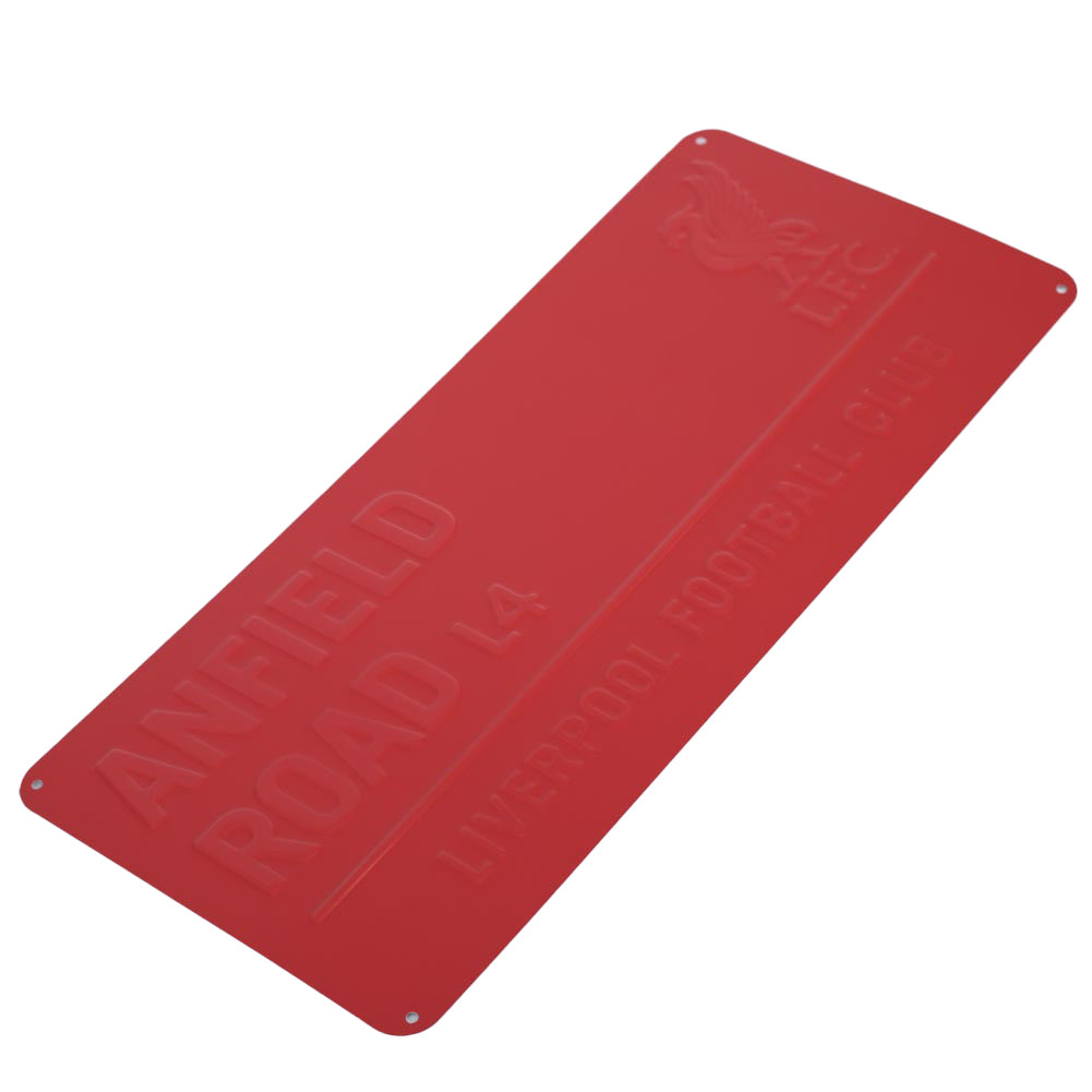 Liverpool FC Red Street Sign–kneepillow.co.uk