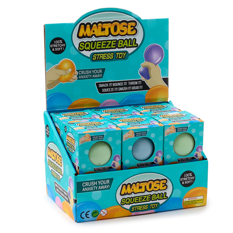 Fun Kids Maltose Squeezy Glow in the Dark Stress Ball